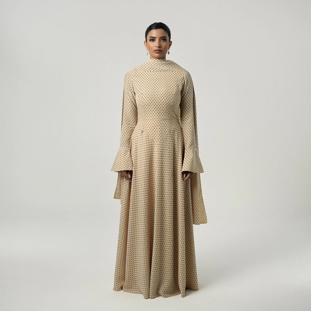 Classic Flared Maxi Dress – The Style Vault