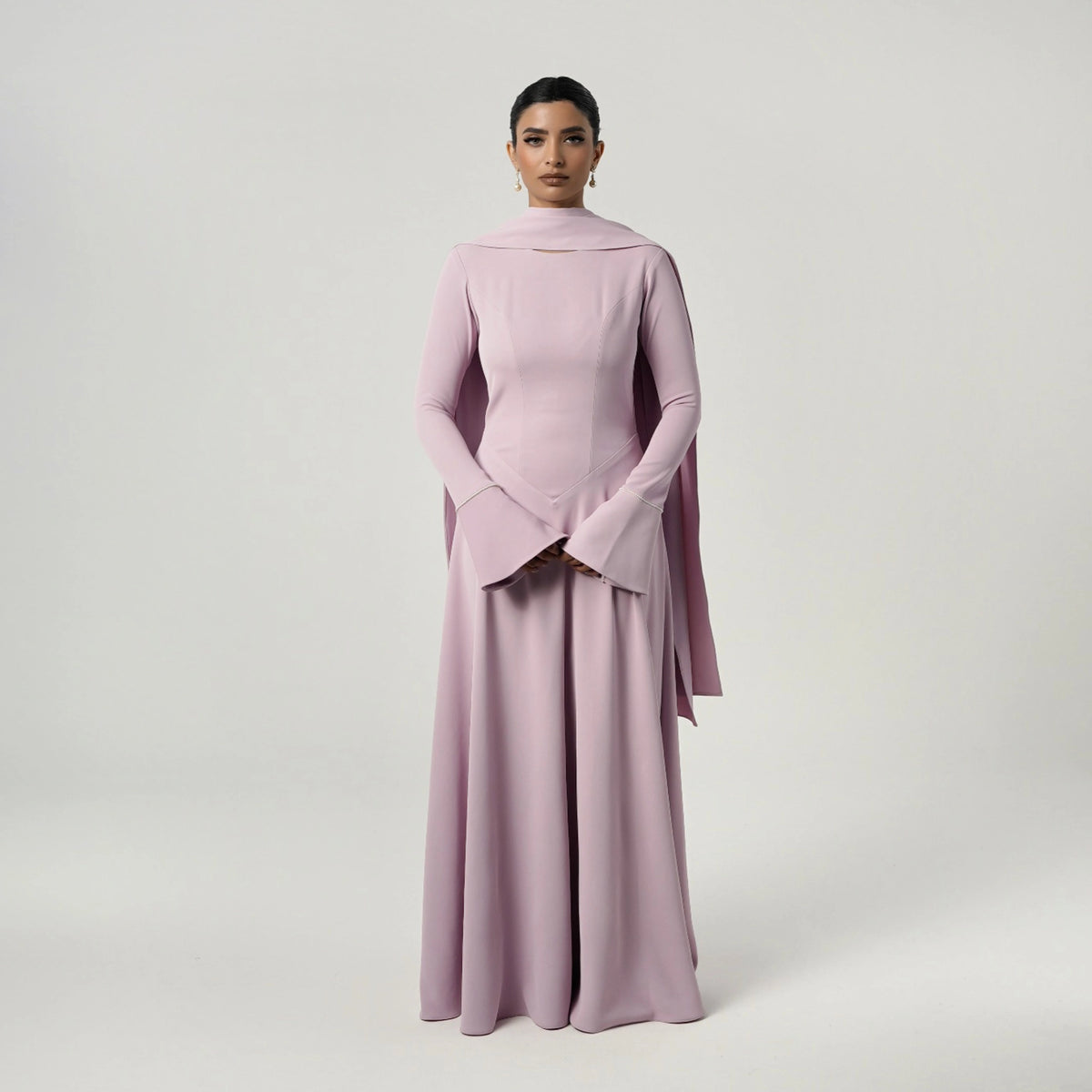 Classic Flared Maxi Dress – The Style Vault
