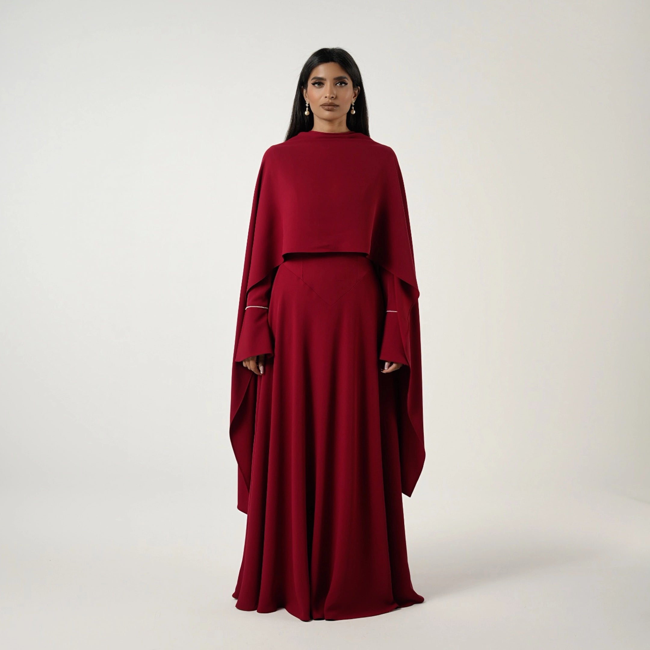 Classic Flared Maxi Dress  The Style Vault