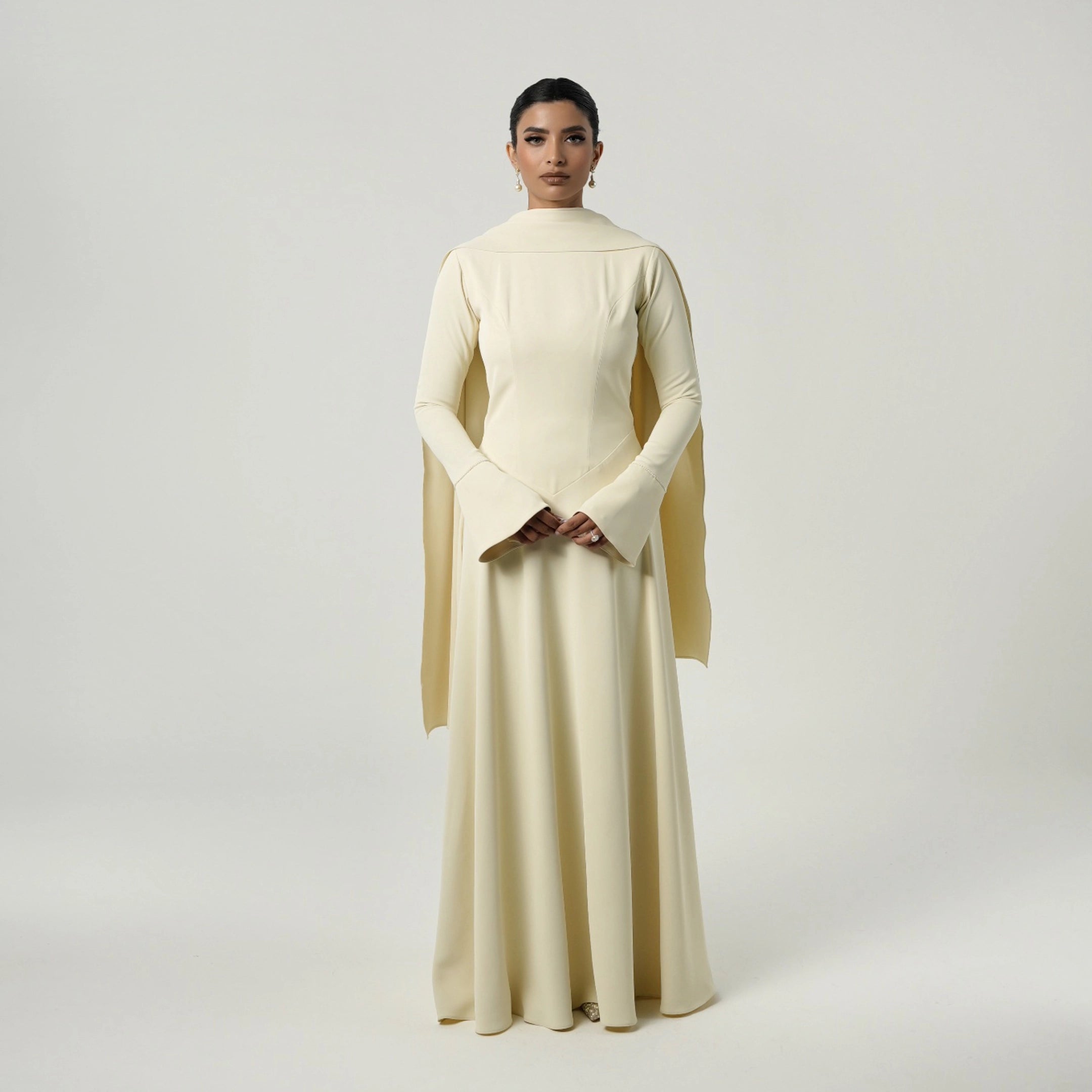 Classic Flared Maxi Dress – The Style Vault