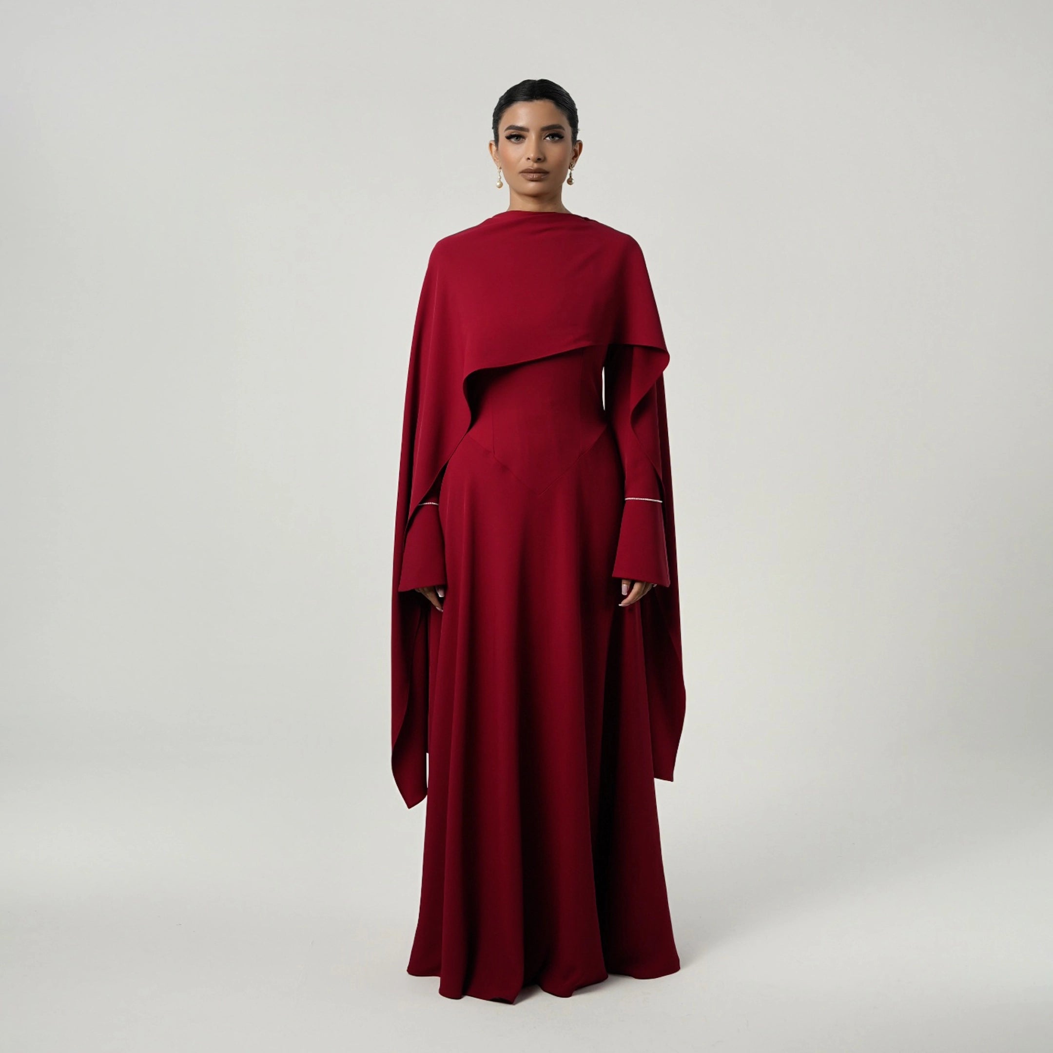 Classic Flared Maxi Dress – The Style Vault
