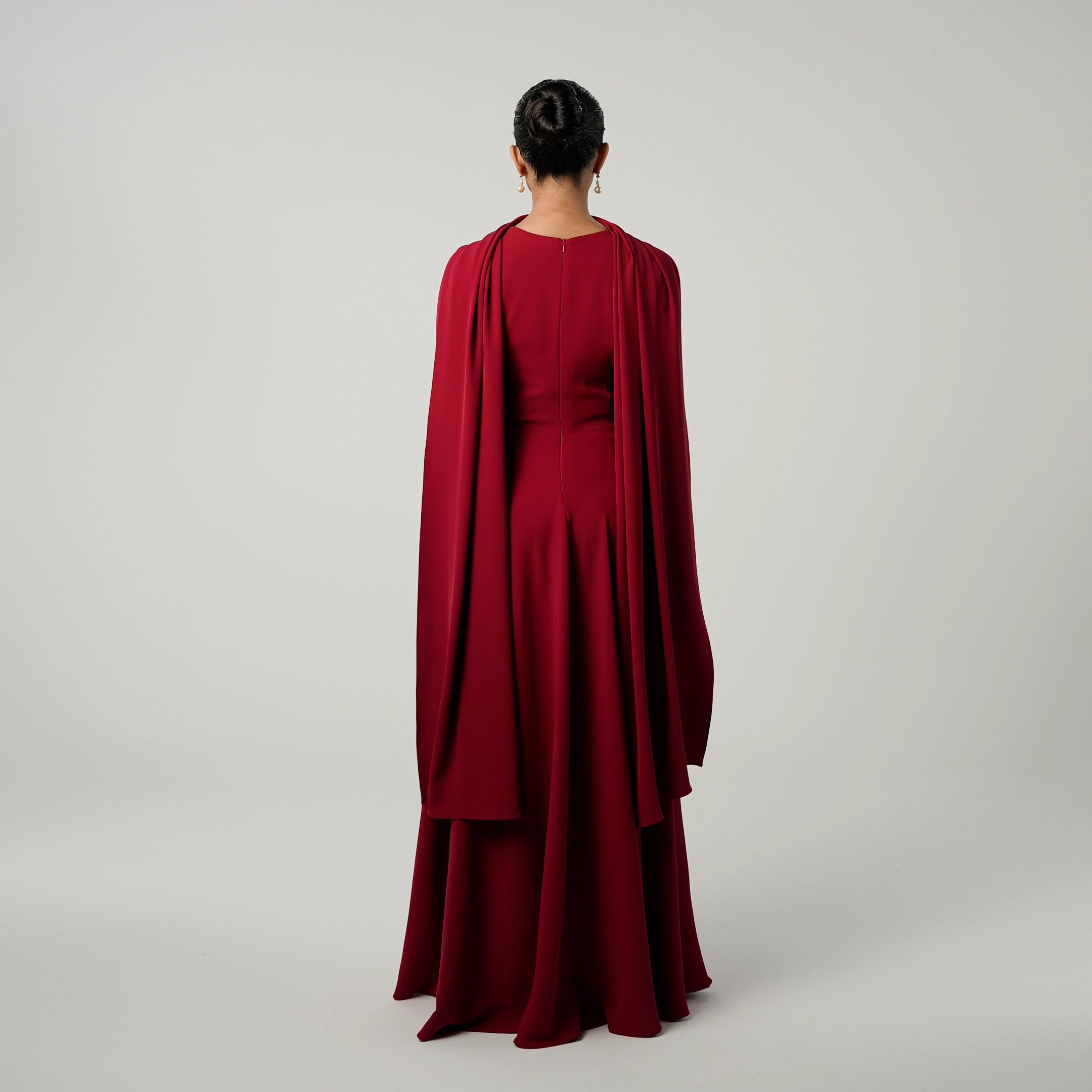 Classic Flared Maxi Dress – The Style Vault