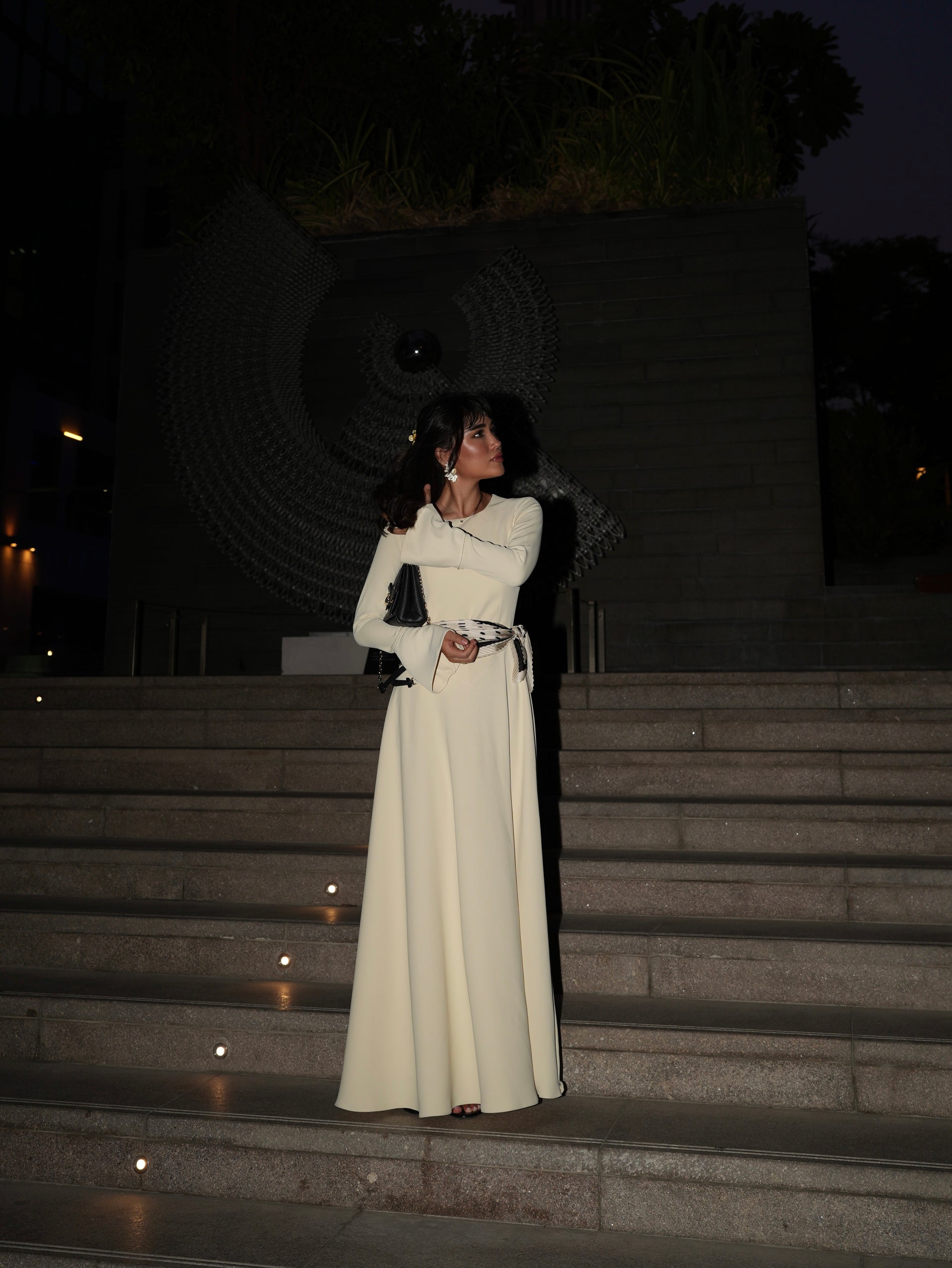 Classic Flared Maxi Dress – The Style Vault