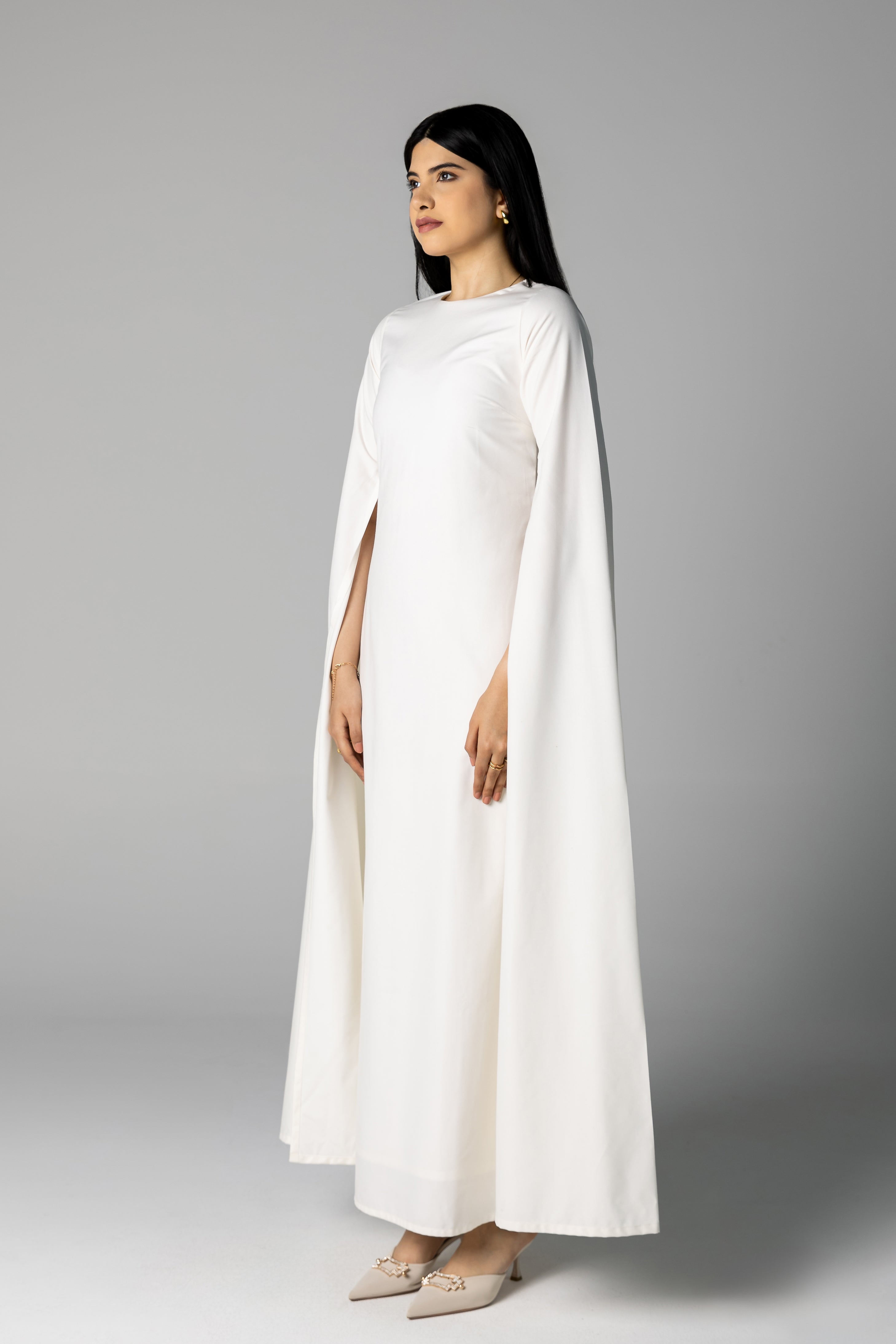 【COAST】Cape Sleeve Maxi Dress ケープスリーブマキシドレス The Classic Cape Sleeve Maxi Dress – The Style Vault